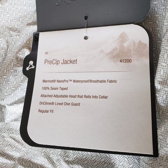 Marmot Precip waterproof lightweight jacket - Picture 3 of 5